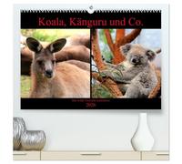 Koala, Känguru und Co. - Das wilde Tierreich Australiens (hochwertiger Premium Wandkalender 2026 DIN A2 quer), Kunstdruck in Hochglanz: Wunderschöne, bunte Impressionen der Wildtiere Australiens.