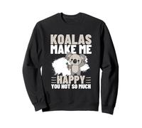 Koala Make Me Happy You Not So Much Funny Koala Felpa