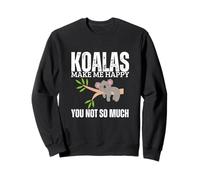 Koala Make Me Happy You Not So Much Funny Koala Felpa