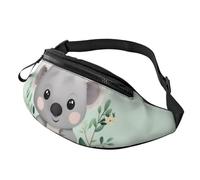 Koala Marsupio da uomo e donna, impermeabile, sportivo, alla moda, con tracolla regolabile, grande, per viaggi ed escursioni