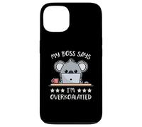 Koala My Boss Says I'm Overkoalafied Umorismo Da Ufficio Custodia per iPhone 13