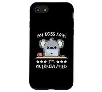 Koala My Boss Says I'm Overkoalafied Umorismo Da Ufficio Custodia per iPhone SE (2020) / 7/8