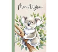 Koala Notizbuch: Australische Koalas auf Notiz Buch A5 Dot Grid Geschenk für Koala-Liebhaber von Australien Tierwelt praktisch als Tagebuch Schreibheft für Schule und Reisen Notizheft Koalamotiv