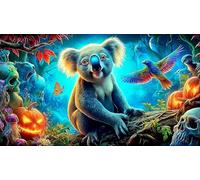 koala Puzzle 1000 pezzi Carta riciclata Giochi educativi Gioco stimolante per adulti e bambini di 12 anni in su 38x52cm/1000pcs