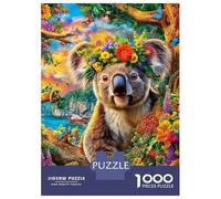 Koala Puzzle 1000 Pezzi, Jigsaw Puzzle Difficili Per Adulti E Ragazzi Dai 14 Anni in Su, Home Giochi Puzzle 52x38cm/1000pcs