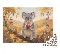 Koala Puzzle 1000 Pezzi Puzzle Per Adulti Apple Tree Puzzle Difficile Sfida Puzzle Per Gioco Familiare Regalo Per Amore E Amico 1000pcs (75x50cm)