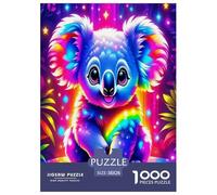Koala Puzzle Impossible 1000 Pezzi Animali colorati dei cartoni animati Decorazione Per La Casa. Rilassamento E Intelligence Per Adulti E Ragazzi Da 14 Anni 38x26cm/1000pcs