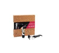 Koala | Set UnCork AC | Cavatappi professionale a due tempi con lama | Versatore antigoccia con tappo in silicone | Custodia in sughero | Regalo per gli amanti del vino