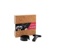Koala | Set UnCork CP | Cavatappi a lamine per vini vecchi | Tagliapsule in acciaio inossidabile | Astuccio in sughero | Regalo premium per enofili