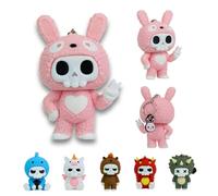 Koala Studio Portachiavi Coniglio Kawaii con Anello Ciondolo per Zaino Accessorio Originale Regalo Carino Unico Mini Figura Charm Decorazione Borsa Auto Astuccio Animali