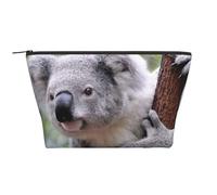 Koala sul ramo, Borsa da toilette Borsa per trucco Borsa per cosmetici Borsa da toilette da viaggio portatile