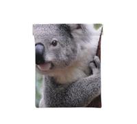 Koala sul ramo, Spremere il portafoglio superiore da donna Borsa portaoggetti Piccola portamonete Portamonete