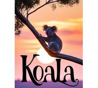 Koala Sunset Notebook for Kids: 100 Lined Pages | Serene 8.5 x 11 Writing Journal with Koala on a Sunset Background