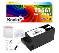 Koala T3661 T366100 Kit di manutenzione per Epson 3661 Expression Photo XP-8500 XP-8505 XP-8600 XP 8605 XP-15000 Premium XP-6000 XP-6001 XP-6005 XP-6100 XP-6105 XP-970 (1 confezione)