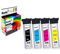Koala T9451 Cartucce d'inchiostro Compatibili per Epson T9451 T9452 T9453 T9454 Multipack Workforce Pro WF-C5210 WF-C5290 WF-C5710 WF-C5790 WF-C5210DWF WF-C5290DWF WF-C5710DWF WF-C5790DWF (4-Pezzi)