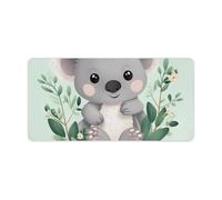 Koala, tappetino per mouse da gioco, grande, antiscivolo, per scrivania, lavoro, casa, 30 x 60 cm