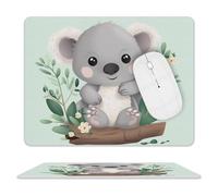 Koala, tappetino per mouse impermeabile e antiscivolo, portatile, comodo, per computer portatili da scrivania, casa, ufficio