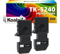 Koala TK5240 Cartucce Toner per Kyocera Ecosys M5526cdw P5026cdw, 2-Pack | TK5240 TK-5240 Compatibili per Ecosys M5526 M5526cdw M5526cdn P5026 P5026cdn P5026cdw Toner, 2Nero
