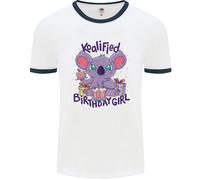 Koalified Compleanno Ragazza 3rd 4th 5th 6th 7th 8th 9th Uomo Ringer