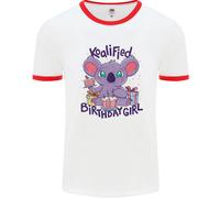 Koalified Compleanno Ragazza 3rd 4th 5th 6th 7th 8th 9th Uomo Ringer