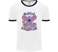 Koalified Compleanno Ragazza 3rd 4th 5th 6th 7th 8th 9th Uomo Ringer