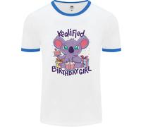 Koalified Compleanno Ragazza 3rd 4th 5th 6th 7th 8th 9th Uomo Ringer