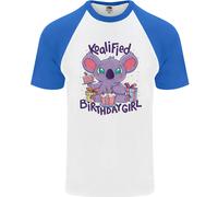 Koalified Compleanno Ragazza 3rd 4th 5th 6th 7th 8th 9th Uomo S/S Baseball