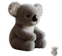 Koaly AI Emotional Support Plush Koala - Ultra morbido, imita i movimenti naturali per abbracci realistici, guarigione emotiva su richiesta, sollievo dall'ansia, aiuto per dormire, giocattolo