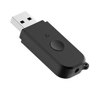 Koanhinn 1 Pezzo USB Bluetooth Ricevitore Trasmettitore Bluetooth 5.3 Adattatore Ricevitore Audio Nero per Computer TV Audio Car Adapter