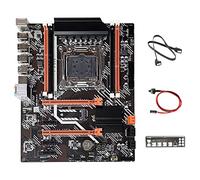 Koanhinn 1 Set X99T Desktop Scheda Madre+ SATA+ Interruttore+Baffle LGA2011 V3 M.2 NVME NGFF Supporto E5 2666 2673 V3 CPU