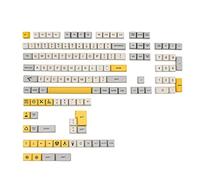 Koanhinn 138 Keycaps Set PBT MDA Keycap Tasti di Ricambio per Tastiera Meccanica, Chiave personalizzata, Sublimazione fai da te per interruttori MX