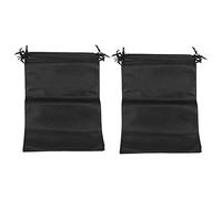 Koanhinn 16 Pezzi Scarpe Borsa, Copertura Scarpe Nero Impermeabile Anti- Stoccaggio Portatile per, Nero
