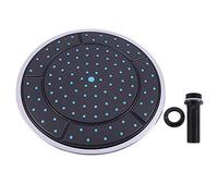 Koanhinn 1Pcs 25Cm Plastica Forma Rotonda A Alimentato Doccia Top Doccia Tetto Testa Ugello Accessori Cabina