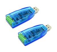 Koanhinn 2 pezzi convertitore USB a RS485 modulo isolante, aggiornamento industriale, protezione ESD, CH340E Standard 485, scheda di collegamento