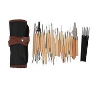 Koanhinn 28 Pezzi di Arte Argilla Intaglio Set Di Utensili Da Intaglio Il Set Di Utensili In Ceramica E Modellato Argilla Strumento