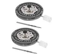 Koanhinn 2PCS NH35 NH35A Movimento Meccanico Orologio Movimento Ad Alta Precisione Data a 3 Datewheel 24 Gioielli Automatico -Winding, e nero