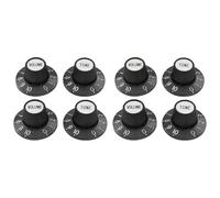 Koanhinn 2X Manopole per da Strega Manopole per A Cilindro Manopole di Controllo Volume Tono per Pedale Effetto Amplificatore per Chitarra Elettrica