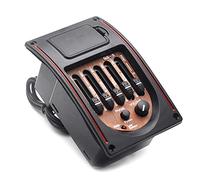 Koanhinn 5 Bande Regolatore In Plastica EQ Equalizzatore Tuner Piezo Suono Acustico Acustico Accessori Precablati per Guide Parti