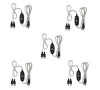 Koanhinn 5X Convertitore da MIDI un USB Connettore da PC un Sintetizzatore Adattatore per Tastiera Musicale per Home Music Studio