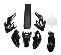 Koanhinn 8 pezzi 50 Cc 110 Cc 125 Cc 140 Cc plastica 4 tempi Crf50 Pit Off-Road set parafanghi - fai da te nero