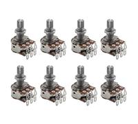Koanhinn 8Pc MN500K Potenziometro un Doppio Mix per Potenziometro (POT) Interruttore di Controllo Tono Volume Basso Chitarra