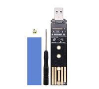 Koanhinn Alloggiamento SSD Dual Protocol USB C M.2 NVME PCIe NGFF USB3.1 GEN2 10Gbps M2 SSD Case adattatore per 2230/2242/2260/2280 SSD