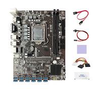 Koanhinn B250C BTC Scheda Madre 12 USB3.0+4PIN a SATA + Interruttore+ SATA+Grasso Termico+Pad Termico per ETH