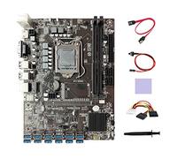 Koanhinn B250C BTC Scheda Madre+4PIN a SATA + Interruttore+ SATA+Grasso Termico+Pad Termico 12 USB3.0 per ETH
