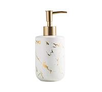 Koanhinn Bottiglie di emulsione in ceramica da 300 ml, dispenser di sapone liquido, set da bagno,