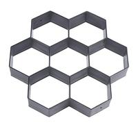 Koanhinn Fai da te Patio Maker Stepping Stone Calcestruzzo Stampo Riutilizzabile Percorsi Maker Stampo Giardino Pavimentazione Pietra Stampi 30 * 30 cm