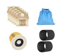 Koanhinn Filtri Sacchetti di Polvere per WD2.250 WD2250 A2004 A2054 MV2 WD2 Sacchetti di Ricambio Ricambi Accessori