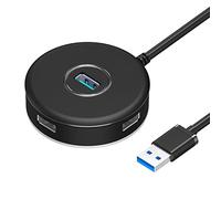 Koanhinn HUB USB 3.0 a 4 porte USB 3.0 HUB con porta di alimentazione USB per computer USB 3.0 Splitter USB