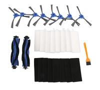 Koanhinn Kit di accessori compatibile con Robovac 11S, Robovac 30, Robovac 30C, Robovac 15C, accessori robot aspirapolvere 8X, 8X spazzole laterali, 2X rotolante