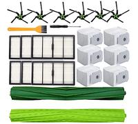 Koanhinn Kit filtro laterale principale e sacchetto polvere per aspirapolvere robot S9 (9150), S9+(9550)